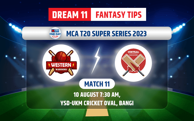 Western Warriors vs Central Smashers Dream11 Team Today