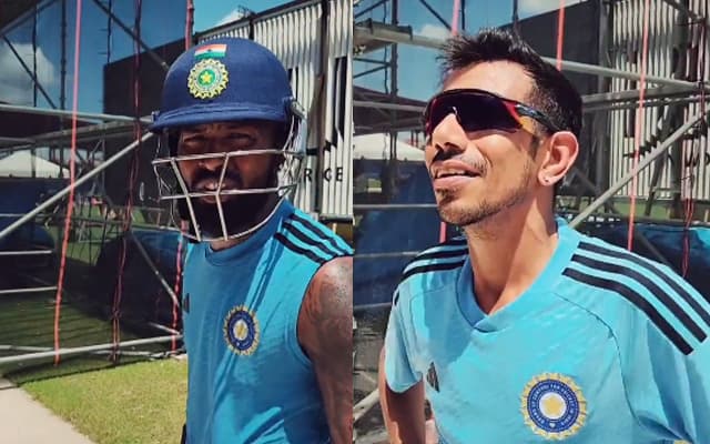 Hardik Pandya and Yuzvendra Chahal