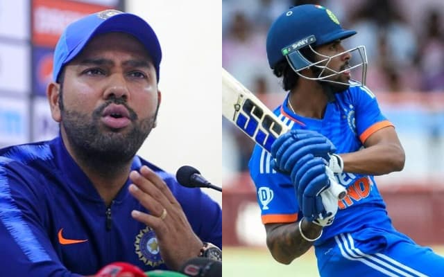 Rohit Sharma and Tilak Varma