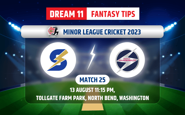 Silicon Valley Strikers vs Seattle Thunderbolts Dream11 Team Today