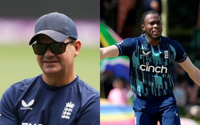 Matthew Mott and Jofra Archer