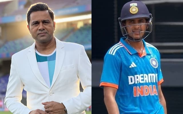 Aakash Chopra and Shubman Gill