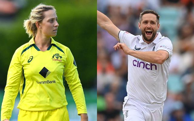 Ashleigh Gardner and Chris Woakes