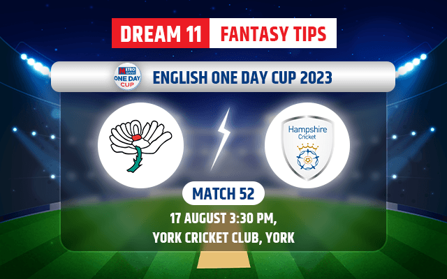 YOR vs HAM Dream11 Prediction