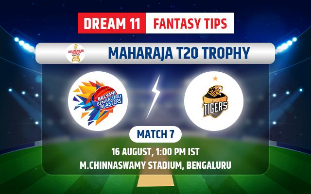 Bengaluru Blasters vs Hubli Tigers Dream11 Team Today