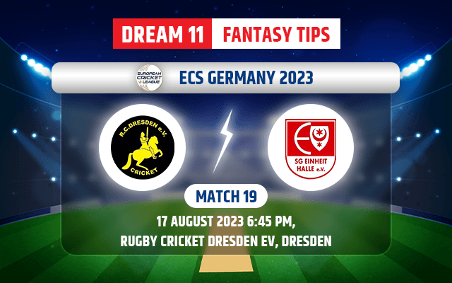 RC Dresden vs SG Einheit Halle Dream11 Team Today