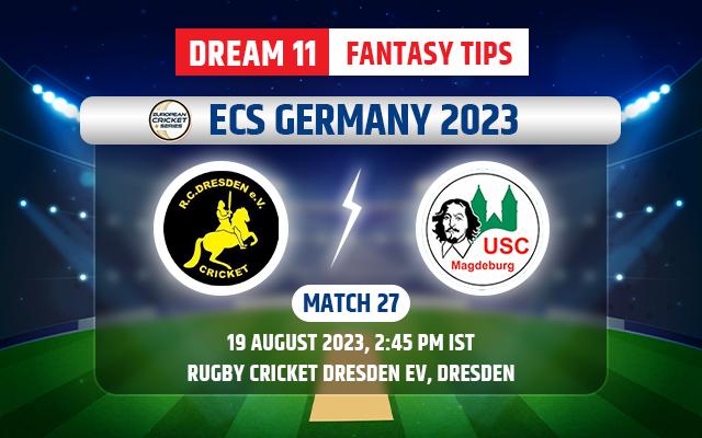 RC Dresden vs USC Magdeburg Dream11 Team Today