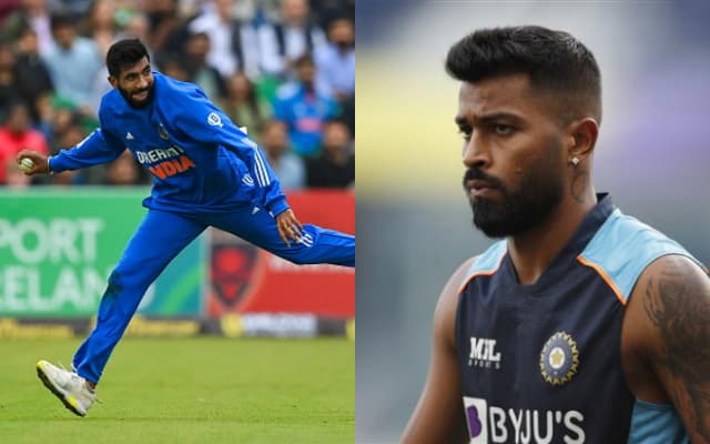 Jasprit Bumrah and Hardik Pandya