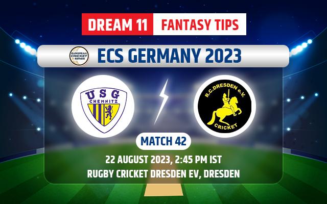 USG Chemnitz vs RC Dresden Dream11 Team Today