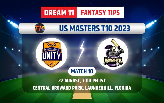 Morrisville Unity vs California Knights Dream11 Team Today