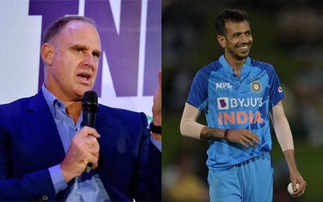 Matthew Hayden and Yuzvendra Chahal