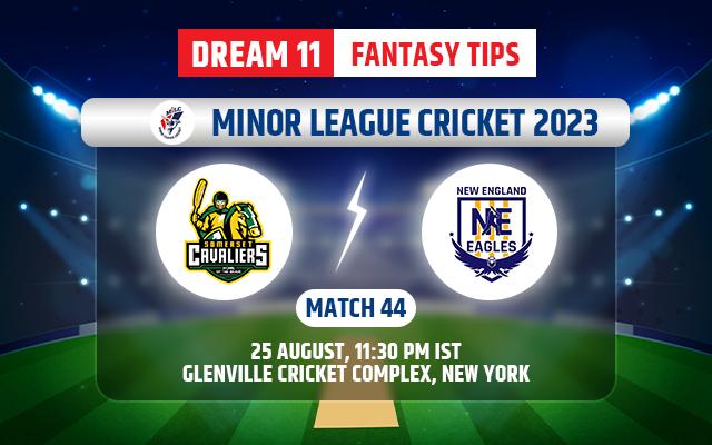 New Jersey Somerset Cavaliers vs New England Eagles Dream11 Team Today