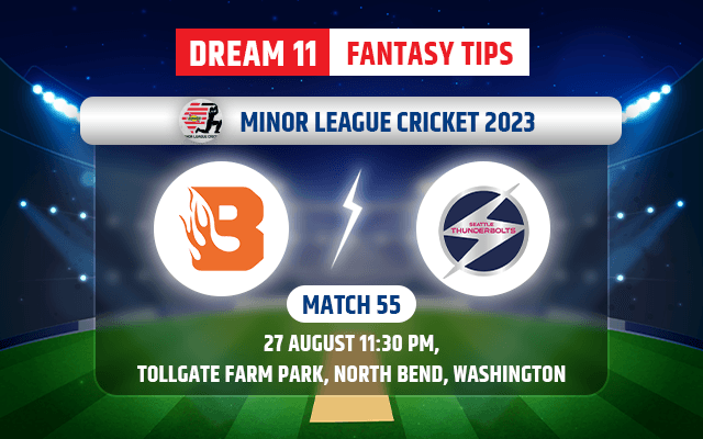 East Bay Blazers vs Seattle Thunderbolts Dream11 Team Today