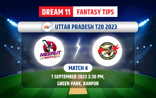 Meerut Mavericks vs Kanpur Superstars Dream11 Team Today