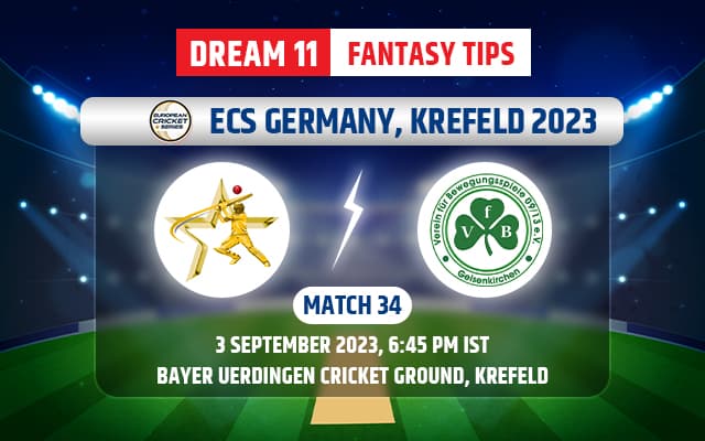 Golden Star Bonn vs VFB Gelsenkirchen Dream11 Team Today