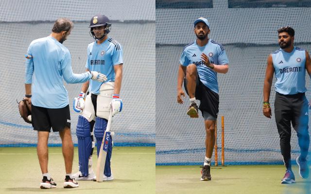 Shubman Gill and KL Rahul.