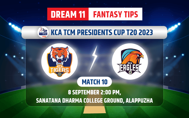 KCA Tigers vs KCA Eagles Dream11 Team Today