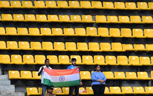 India vs Pakistan empty seats