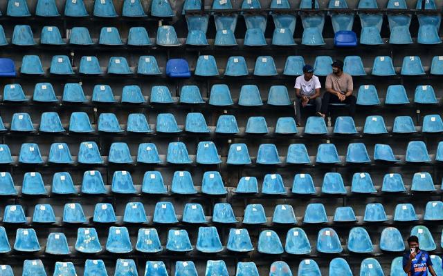 India vs Pakistan empty seats