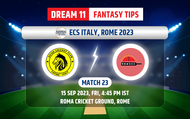 Asian Latina vs Roma Bangla Morning Sun Dream11 Team Today