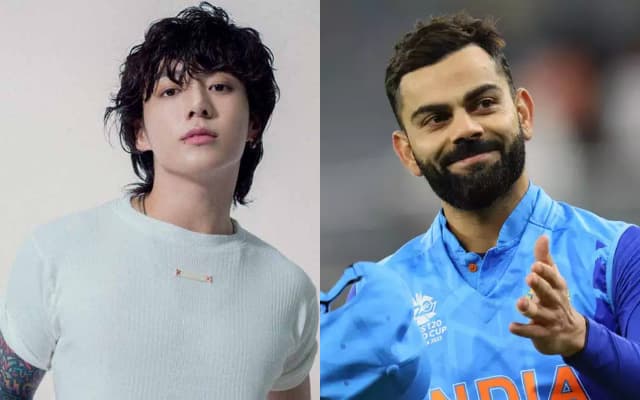 Virat Kohli and Jungkook