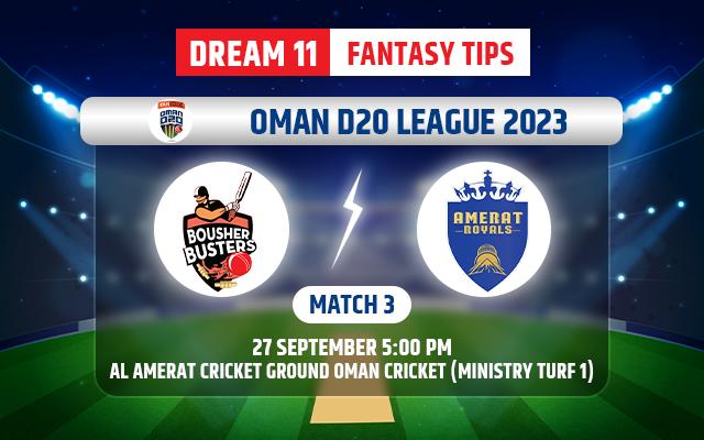 BOB vs AMR Dream11 Prediction