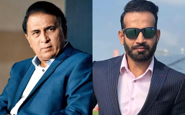 Gavaskar and Irfan Pathan