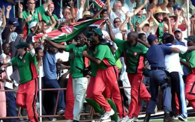 Kenya defeat Sri Lanka in 2003 World Cup