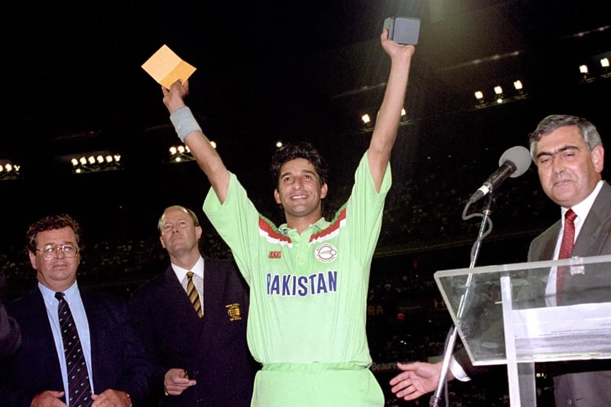 Wasim Akram. (Photo Source- Getty)