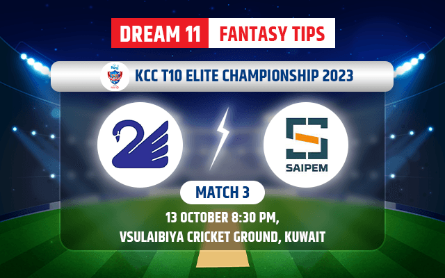 Kuwait Swedish vs Saipem CC Dream11 Team Today