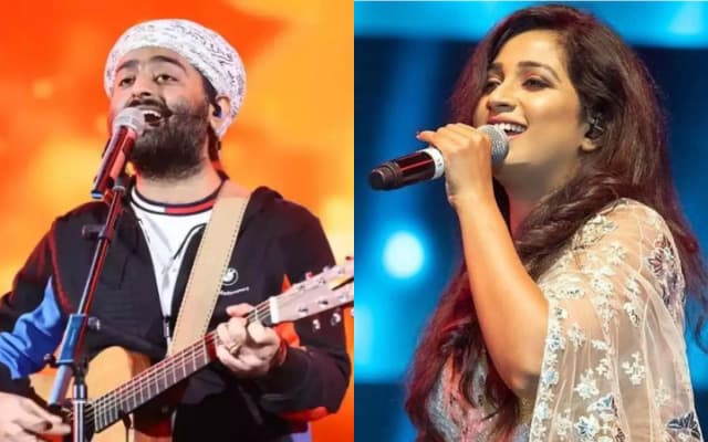 Arijit Singh and Shreya Ghoshal