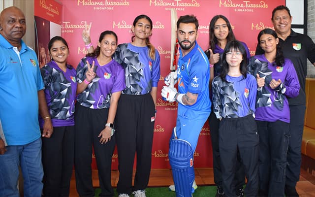 Virat Kohli Wax Statue