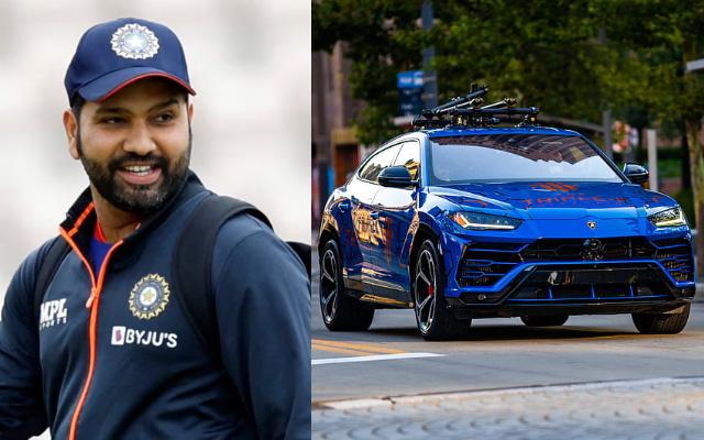 Rohit Sharma and Lamborghini Urus