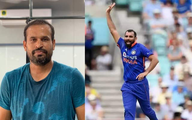 Yusuf Pathan and Mohammad Shami