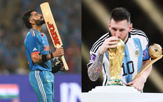 Kohli and Messi