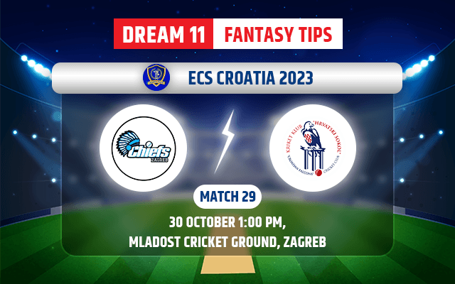 Zagreb Chiefs vs Zagreb Sokol Dream11 Team Today