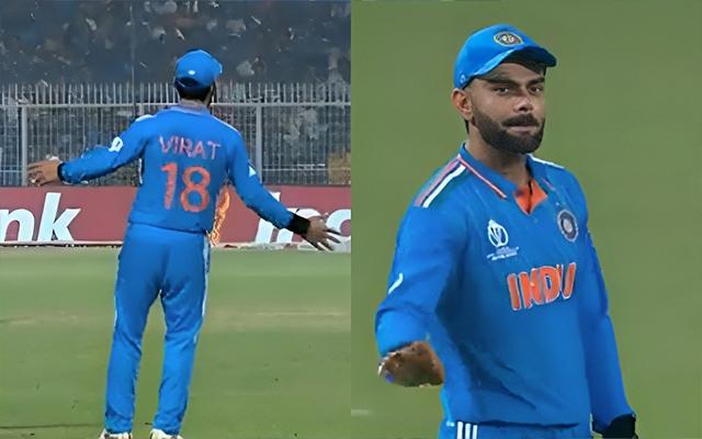 Kohli dancing