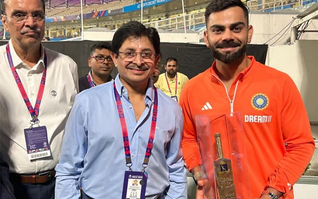 CAB president and Virat Kohli