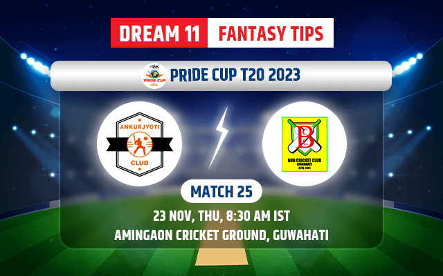 Ankurjyoti Club vs Bud CC Dream11 Team Today