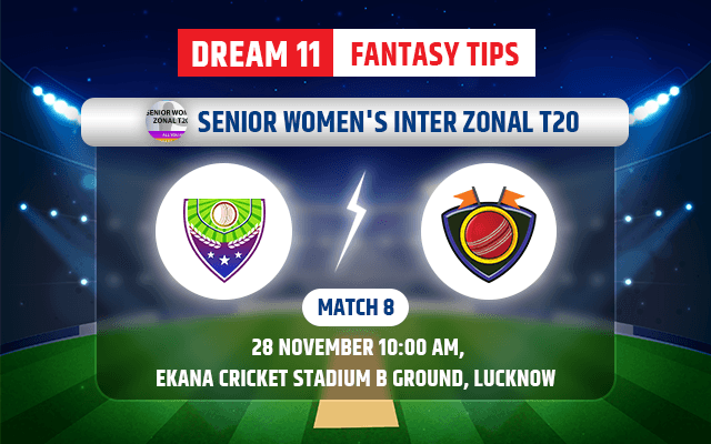 Central Zone Women vs North Zone Women Dream11 Team Today