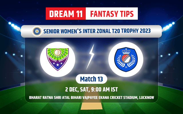 Central Zone Women vs North East Zone Women Dream11 Team Today