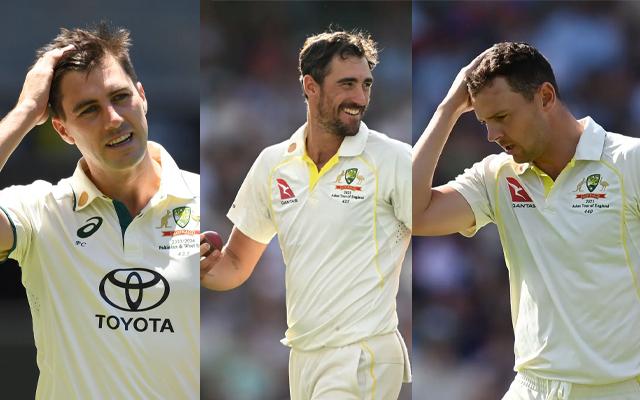 Cummins, Starc and Hazlewood