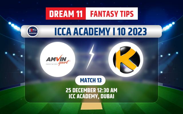 AMVIN Sports Club vs Karwan CC Dream11 Team Today