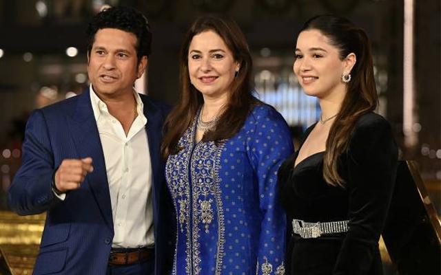 Sachin Tendulkar & Family.