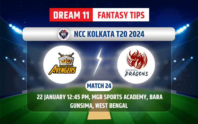 Combined Avengers vs Purba Medinipur Dragons Dream11 Team Today