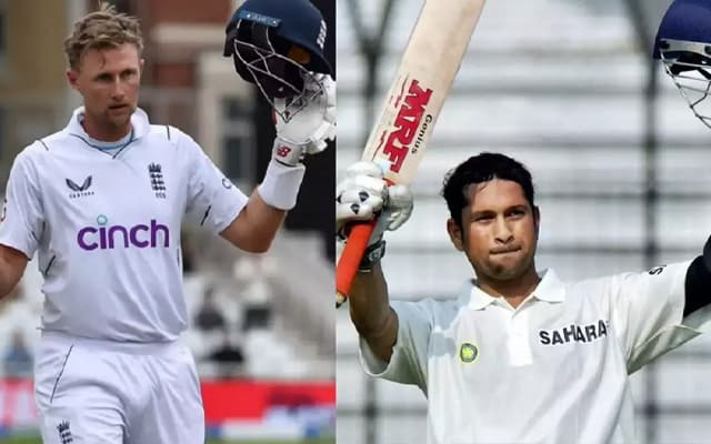 Sachin and Joe Root