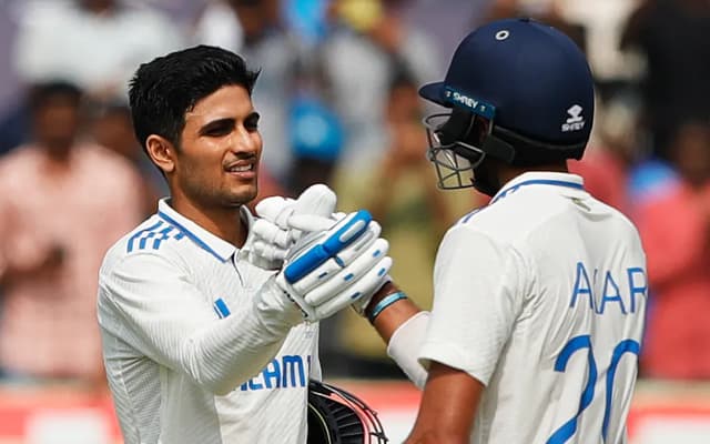 Shubman Gill and Axar Patel