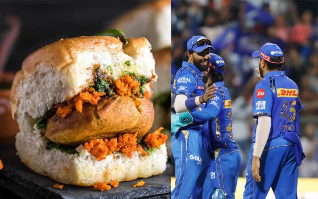 Vadapav and Mumbai Indians