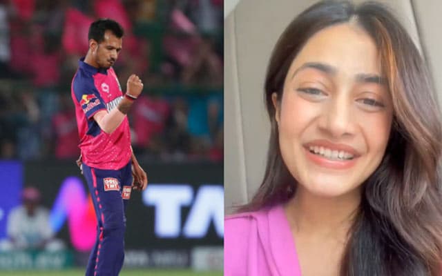 Yuzvendra Chahal and Dhanashree Verma