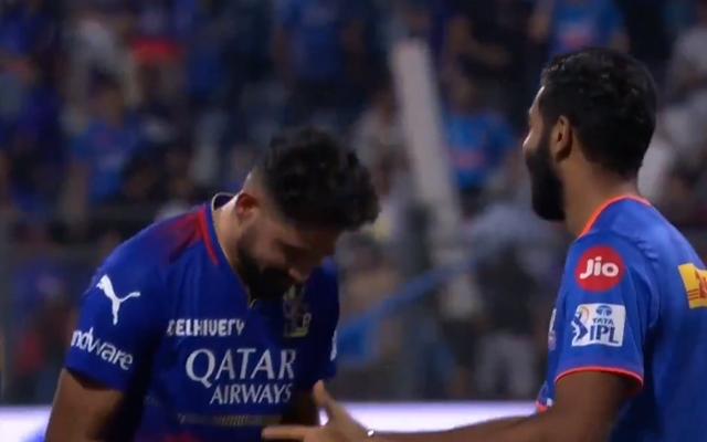 Mohammed Siraj and Jasprit Bumrah